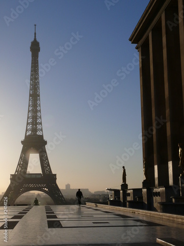 Tour Eiffel vue du Trocadéro