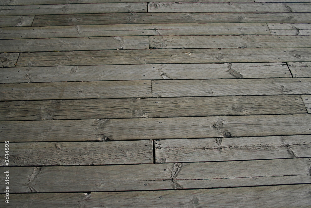 Obraz premium wooden boardwalk background