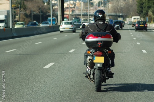 motard autoroute