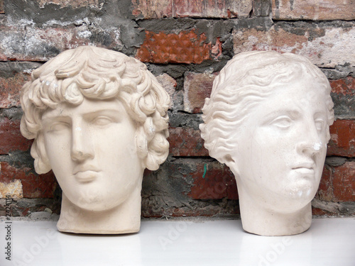 plaster faces