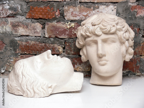 plaster faces