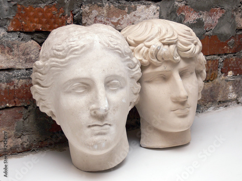 plaster faces