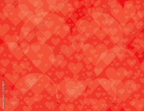 layered heart background