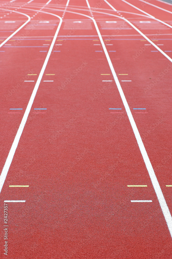 Fototapeta premium piste d'athlétisme