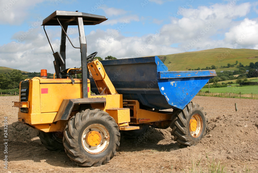 Obraz premium dumper truck