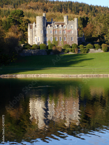 reflections of a castle