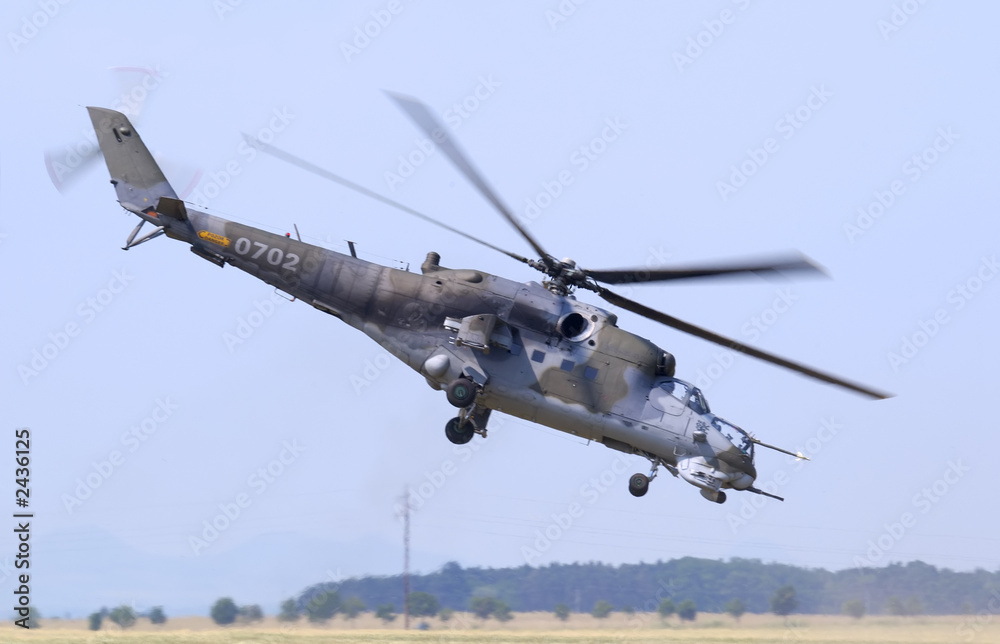 Fototapeta premium mil mi-24 hind