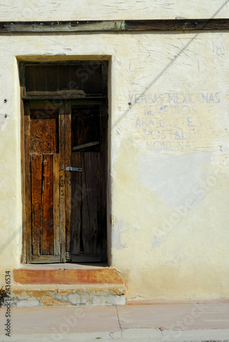 rustic doorway