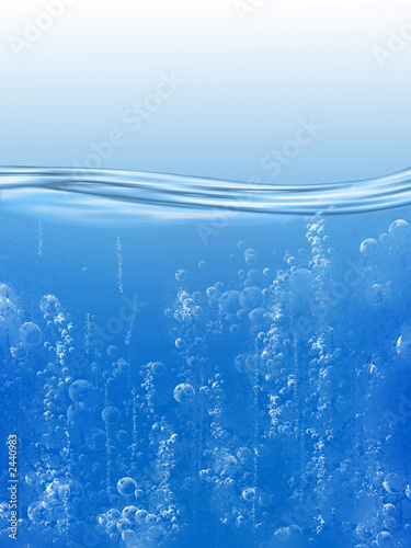 blue water photo