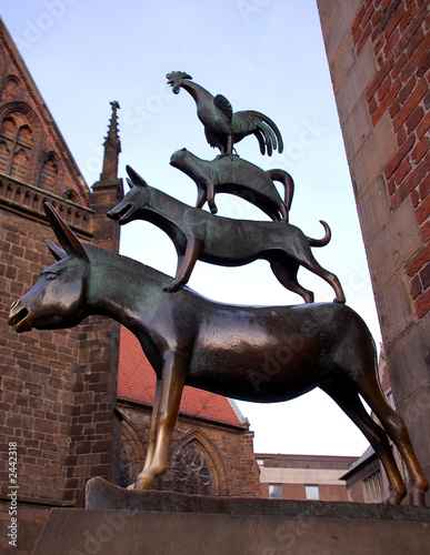 stadtmusikanten singing animals