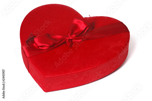 red heart box