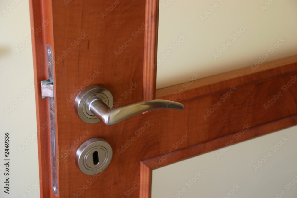 Obraz premium door handle lock