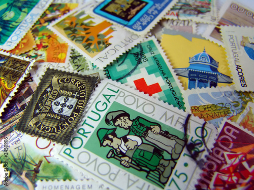 world postage stamp
