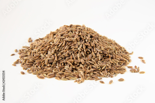 dill seeds macro