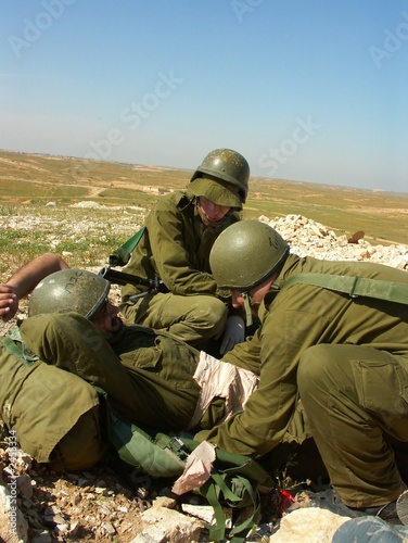 injured soldier