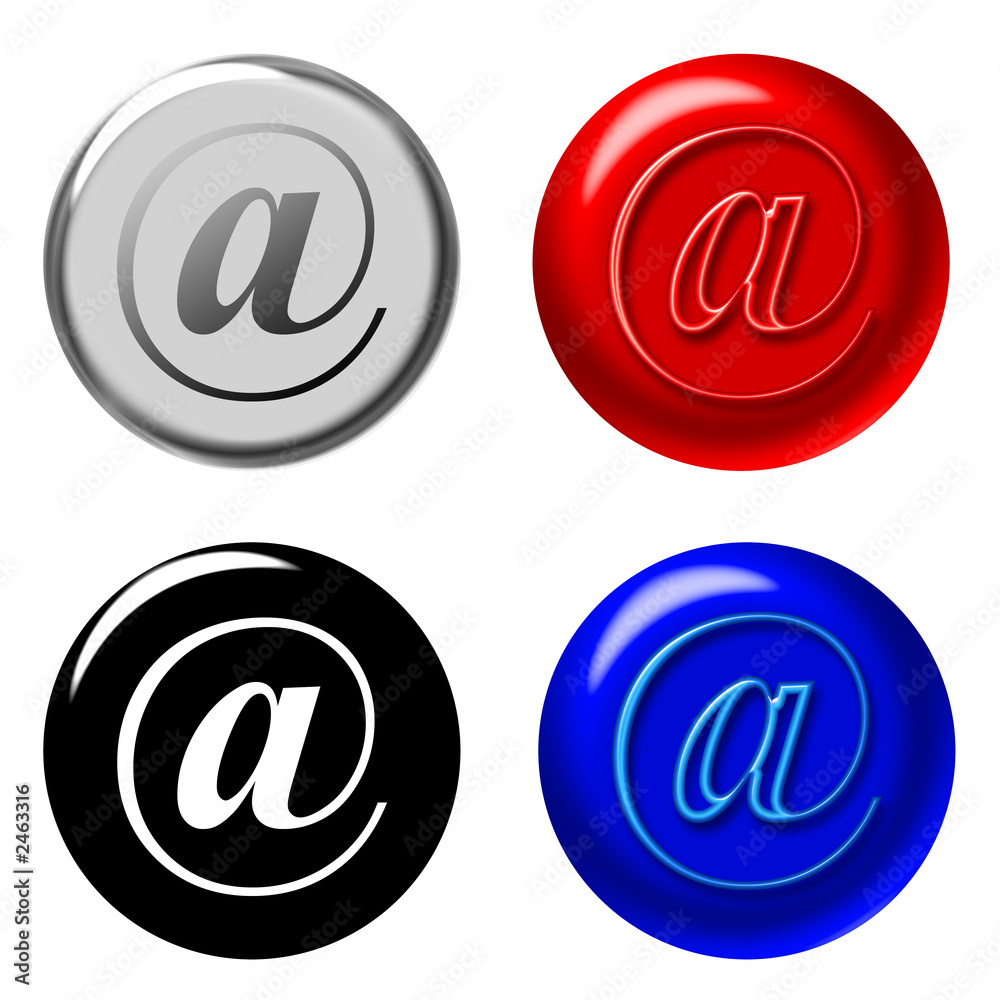 at symbol,button at symbol,button