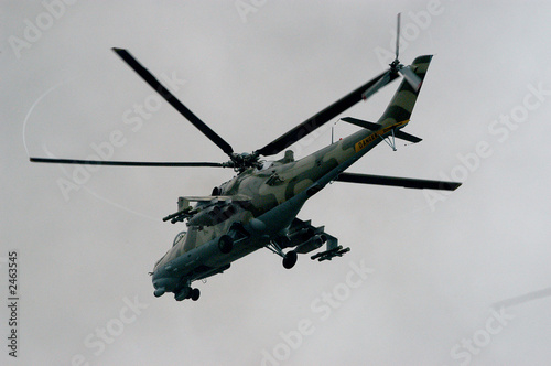 Fototapeta Naklejka Na Ścianę i Meble -  the military helicopter
