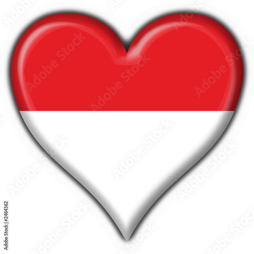 bottone cuore indonesia button heart flag Free Download bottone cuore indonesia button heart flag - GFXLoad