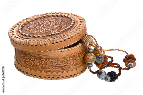 casket and adornment