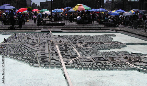 tenochtitlan, ville mexicaine photo
