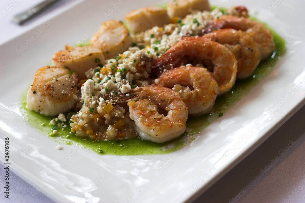 shrimp and scallops