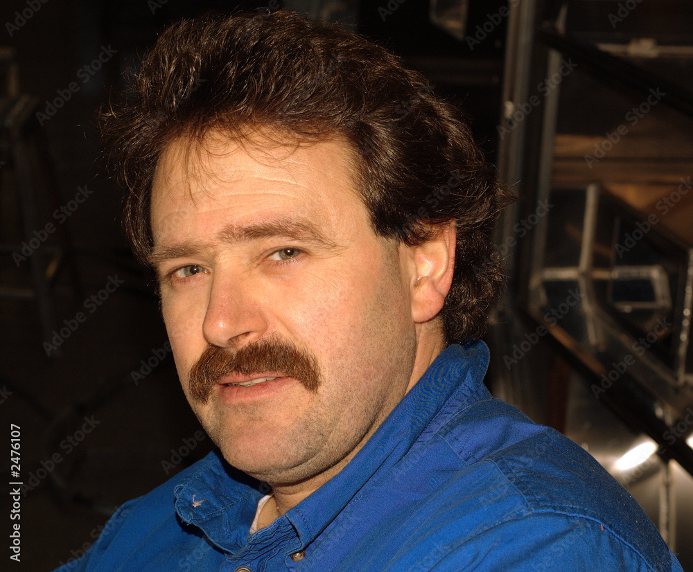 Fototapeta premium man on the job