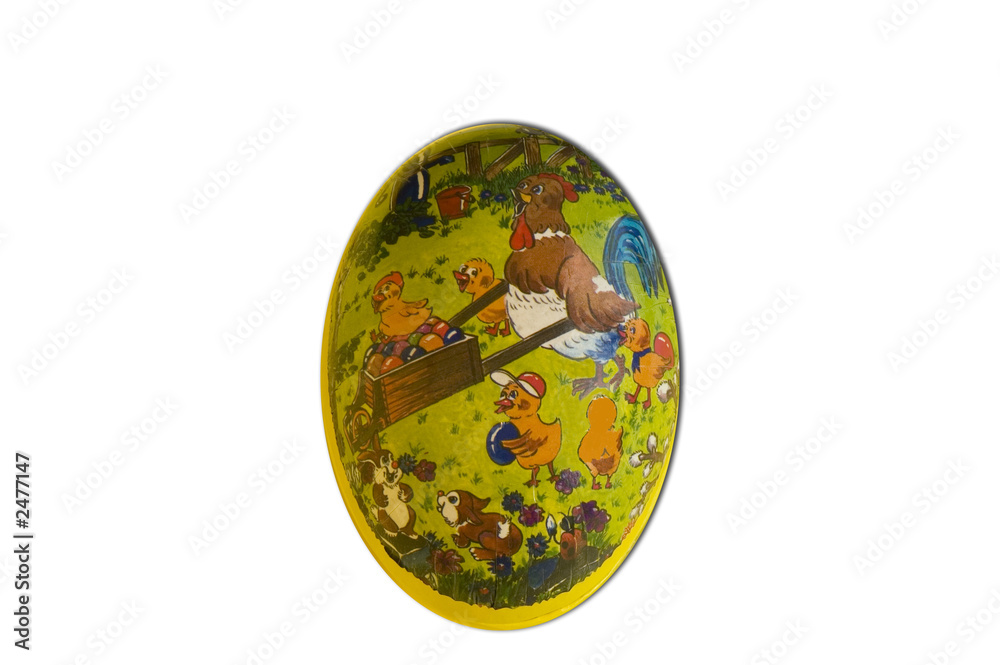 painted easter egg