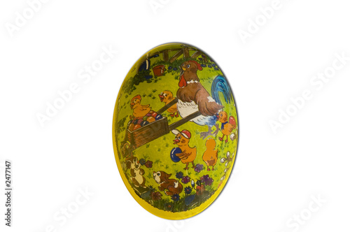 painted easter egg