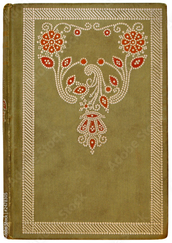 vintage french book cover 1878