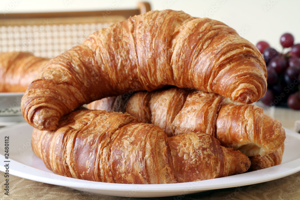 croissant breakfast croissant breakfast
