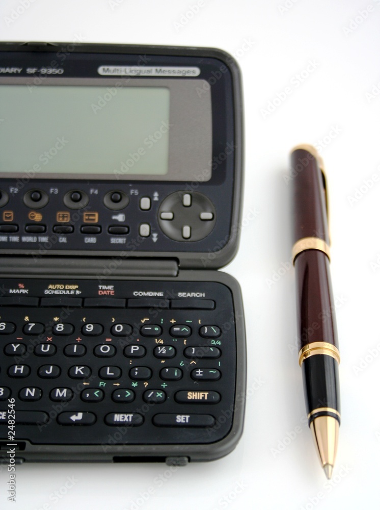 organizer and ballpoint organizer and ballpoint