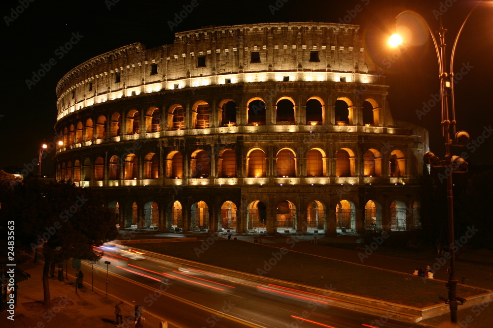 night at the colosseum