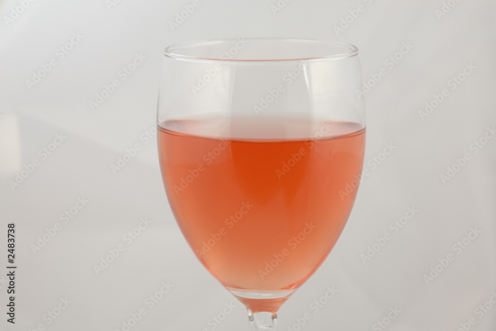 glass of rose glass of rose