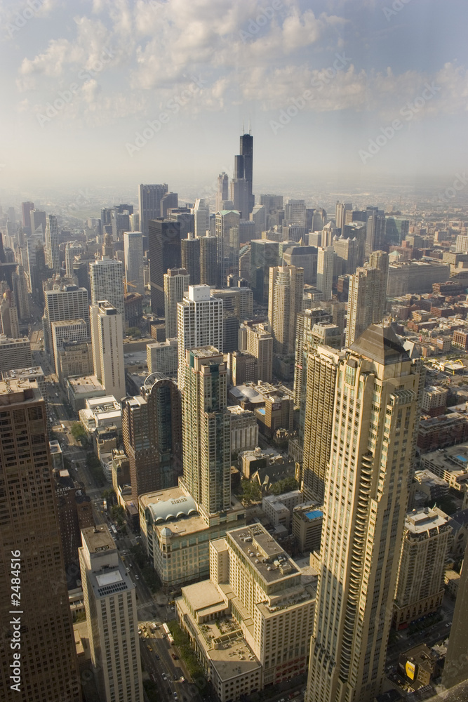 Fototapeta premium chicago skyline