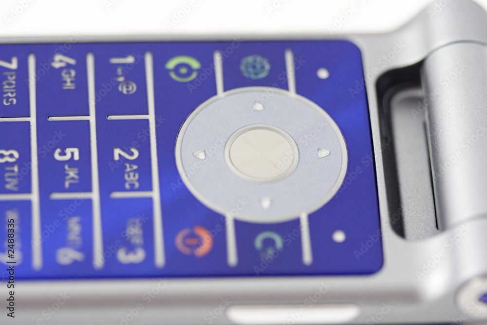 blue cell phone pad blue cell phone pad