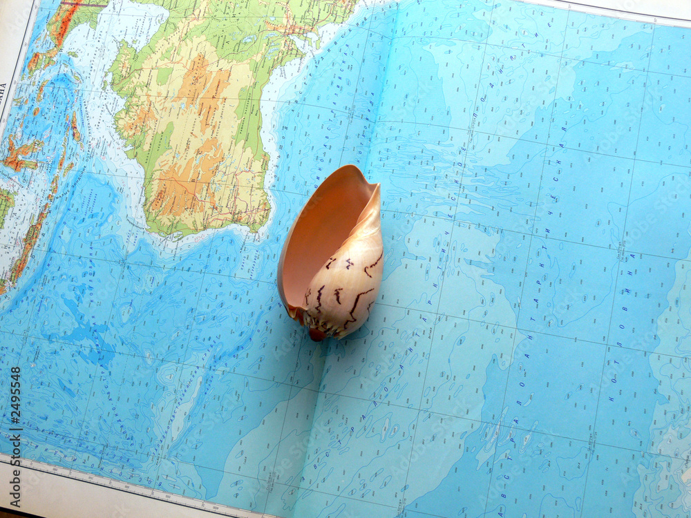 shell and map 1