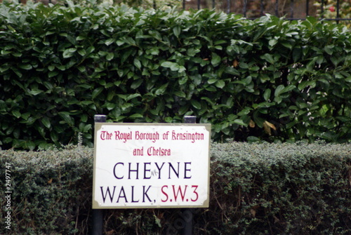 cheyne walk photo