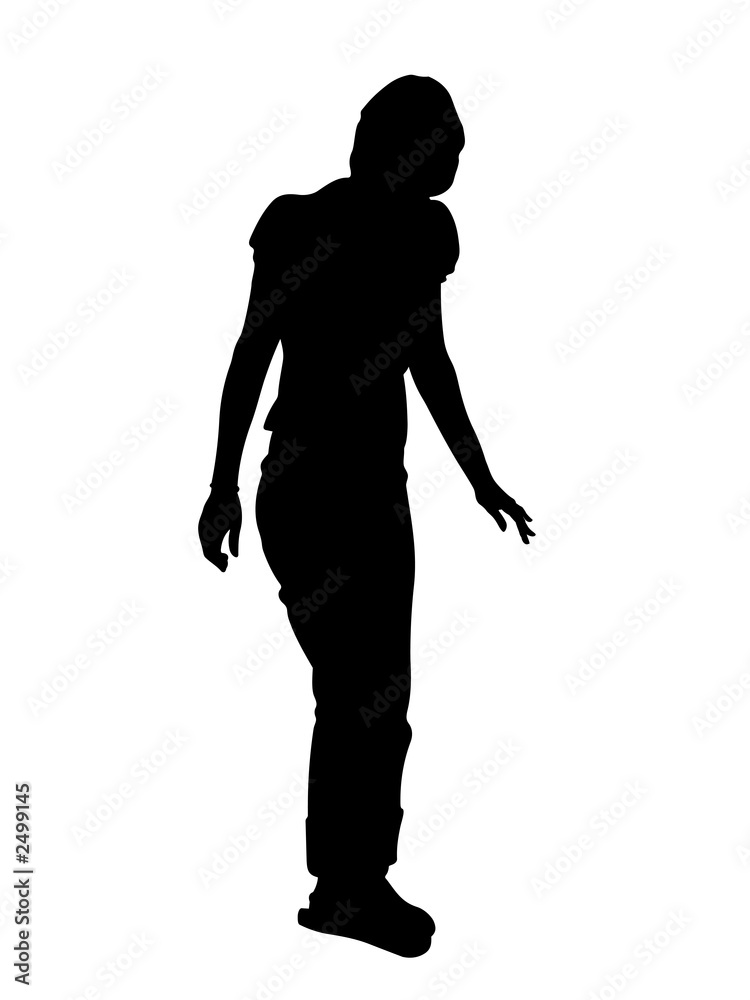 girl silhouette