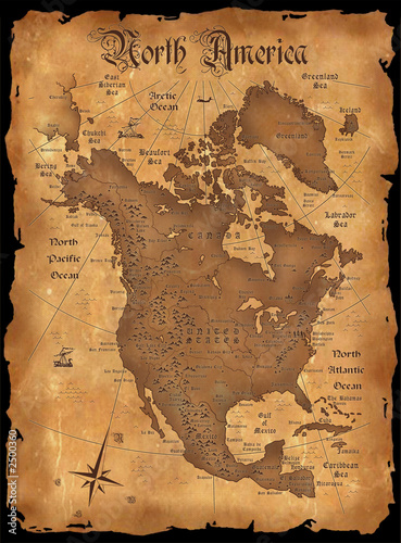 Quadro su tela map of america.jpg