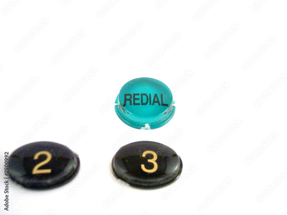 redial button of a phone redial button of a phone