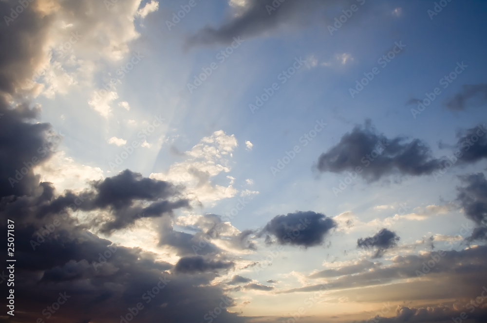 caribbean clouds