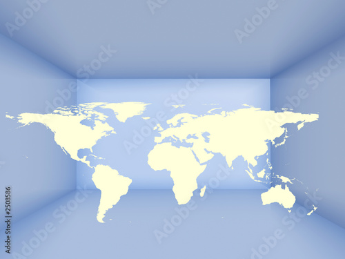 earth in a room