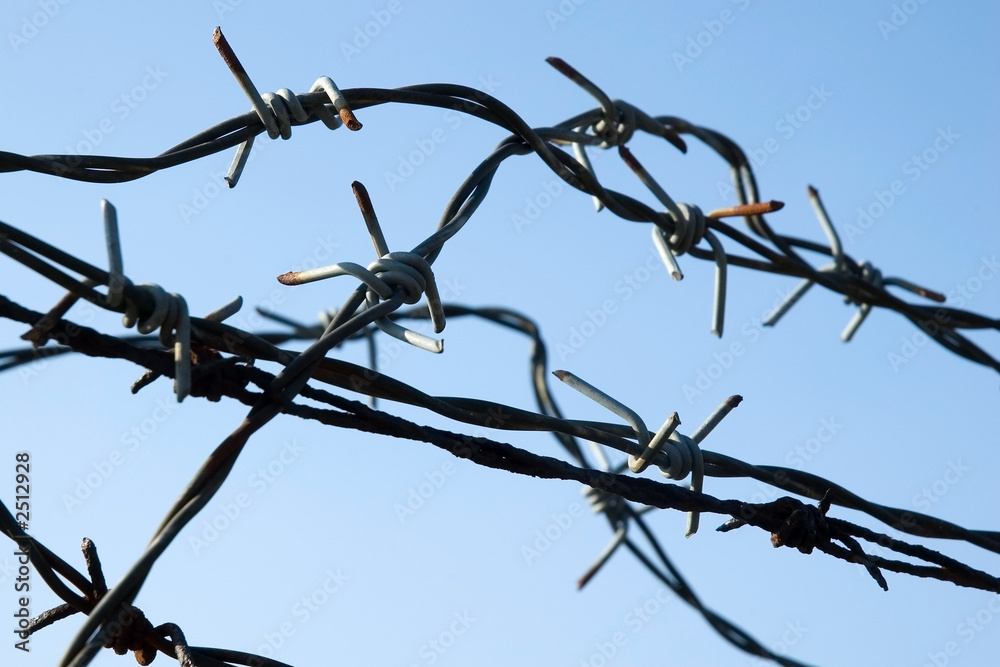 barbed wire barbed wire