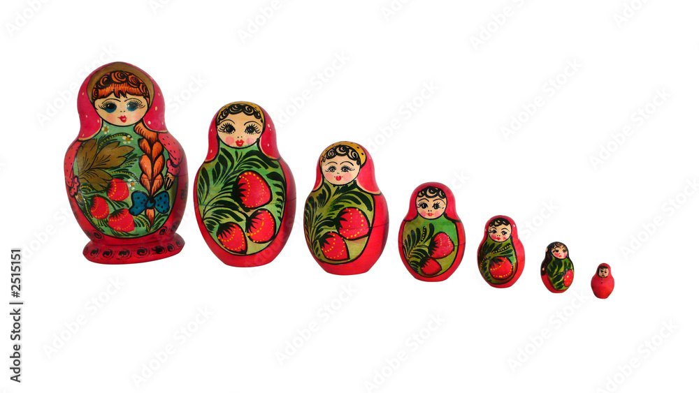 poupées russes - matriochkas