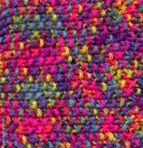 multicolored wool texture background. © Sharpshot