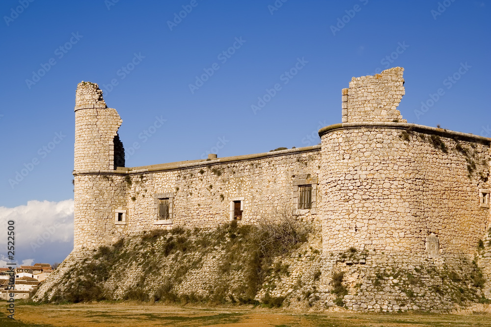 Obraz premium chinchon castle side