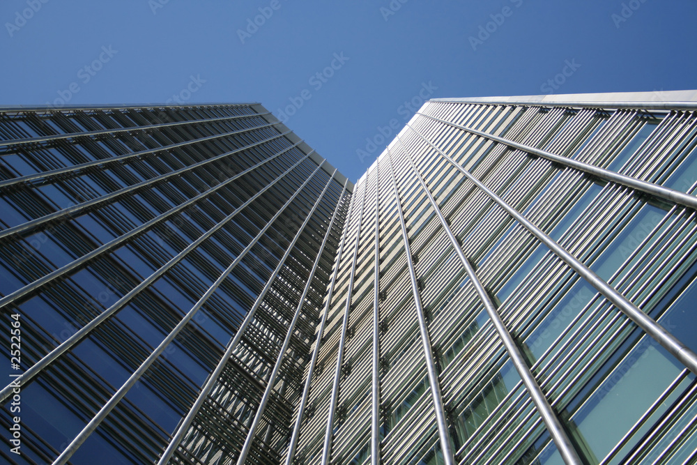 modern architecture of skyscraper