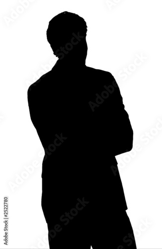 silhouette uomo business