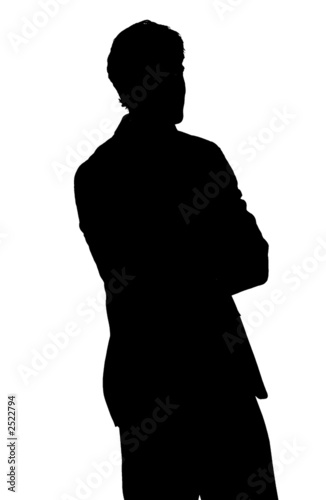 silhouette uomo business