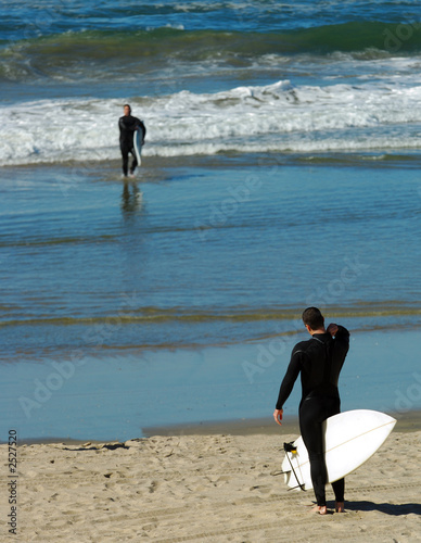 surfer on beach